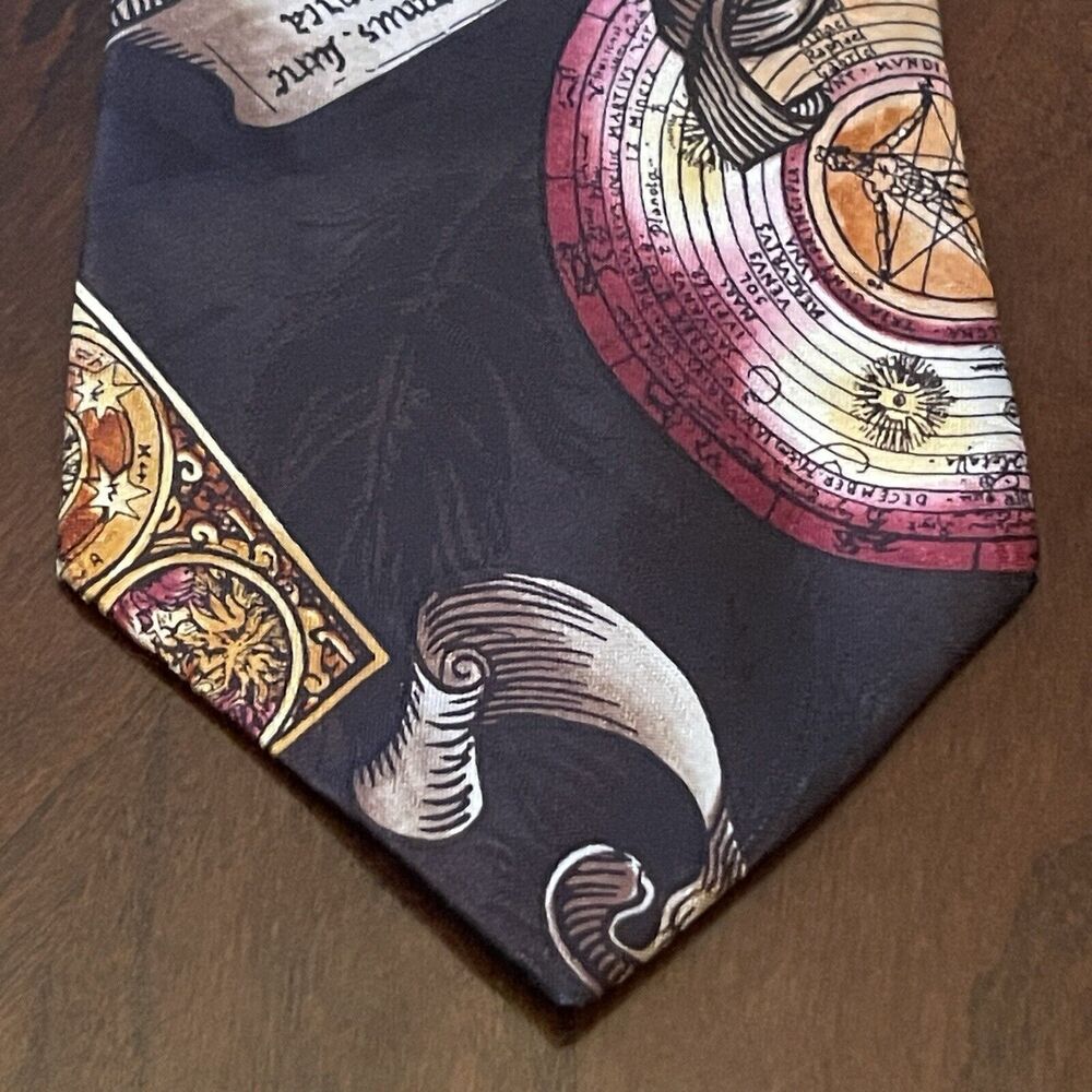 Vintage Camden Court 90% Polyester 10% Silk Men’s Neck Tie Made In USA